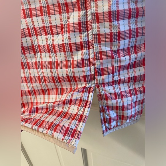 Peter Millar Plaid Tan Reversible Quilted Size Medium - Picture 5 of 11